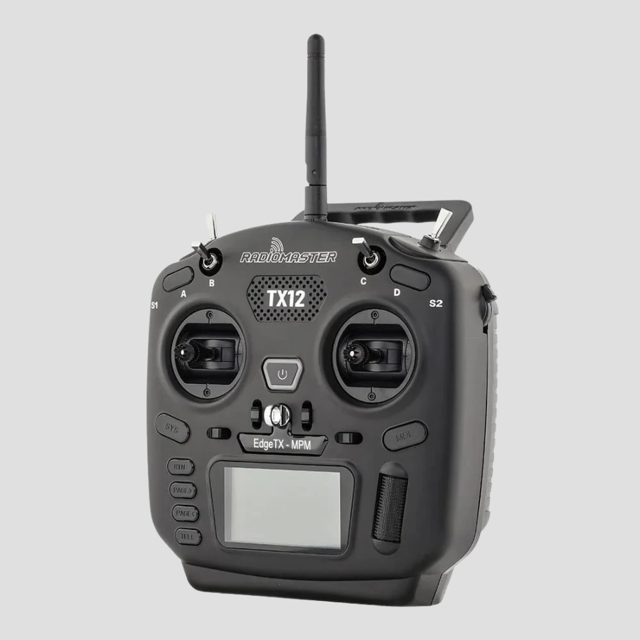 FPV dronų valdymo pultai ir radijo siųstuvai