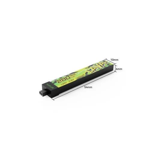BetaFPV LAVA II LiHv 1S 280mAh 95C 5vnt.