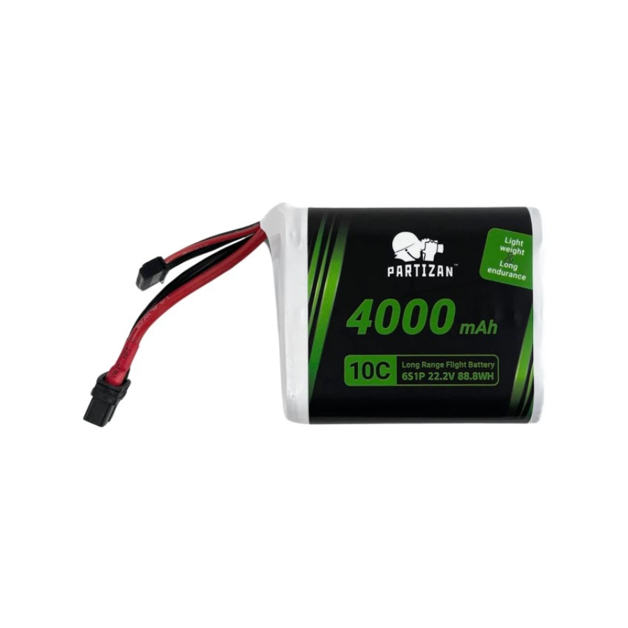 Partizan Li-Ion 6S1P 22.2V 4000mAh 10C XT60 2 - Image 2