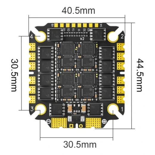 Pilotix 75A AM32 ESC