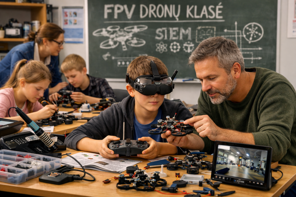 STEM FPV Drono klase STEM FPV Drono klase