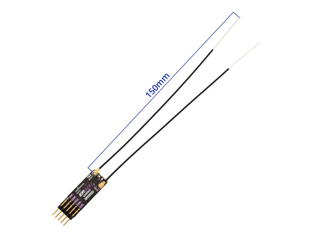 7761 4 7761 1 receiver radiomaster er6 gv elrs 2 4ghz pwm RadioMaster ER6-GV ELRS 2.4GHz PWM - Image 2